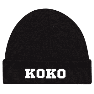 0530M Acrylic Roll Toque - Black