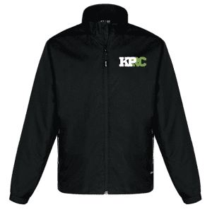 4170  Athletic Mesh Lined Track Jacket - Black