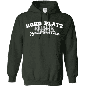 G185 Gildan Heavy Blend 8 oz., 50/50 Hooded Sweatshirt - Forest Green
